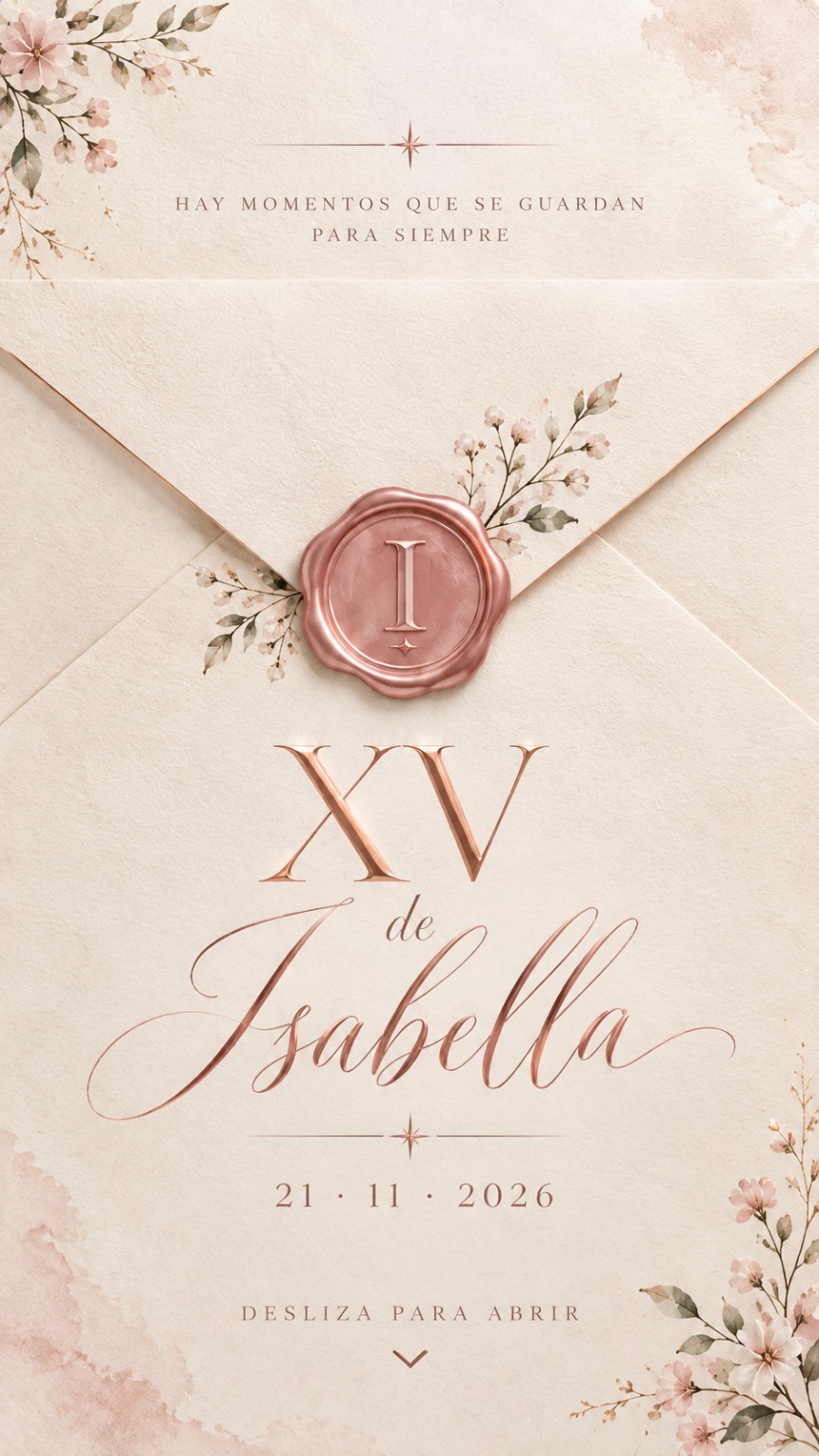 Portada de la invitación